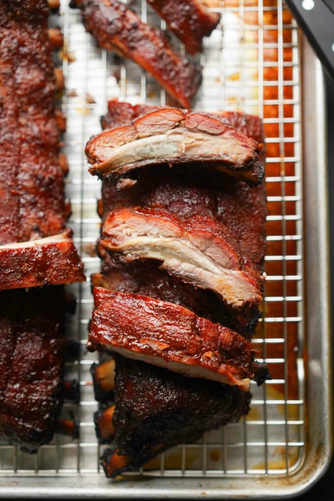 Smoking Ribs Bone Side Up or Down? Both Actually.
