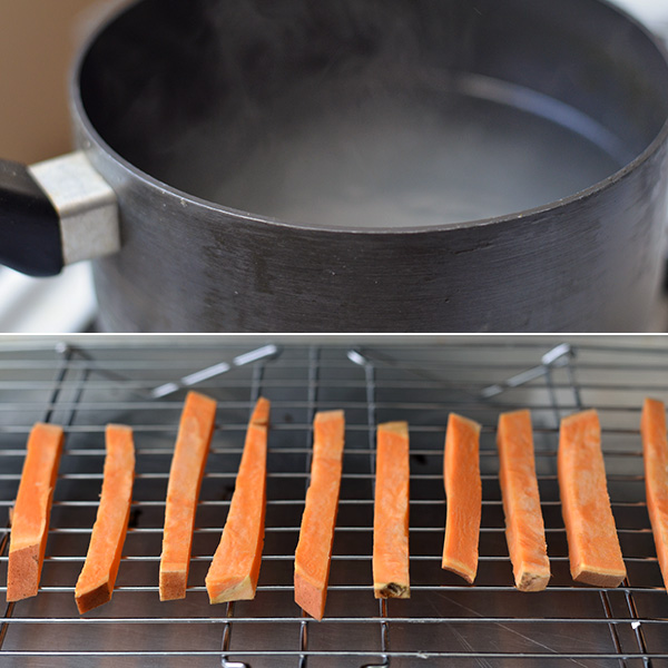 Crispy Sweet Potato Fries Recipe (Deep Fried) - Hungry Huy