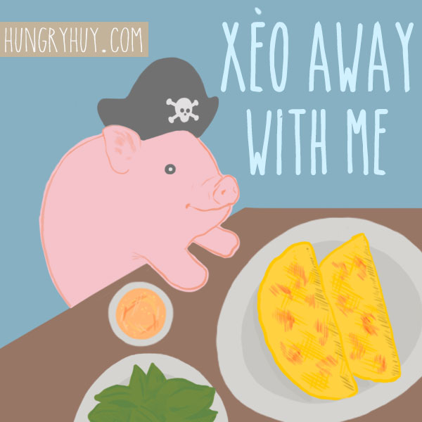 "Xeo Away With Me" cartoon | HungryHuy.com