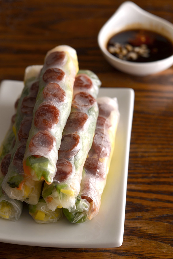 Chinese Salad Spring Rolls