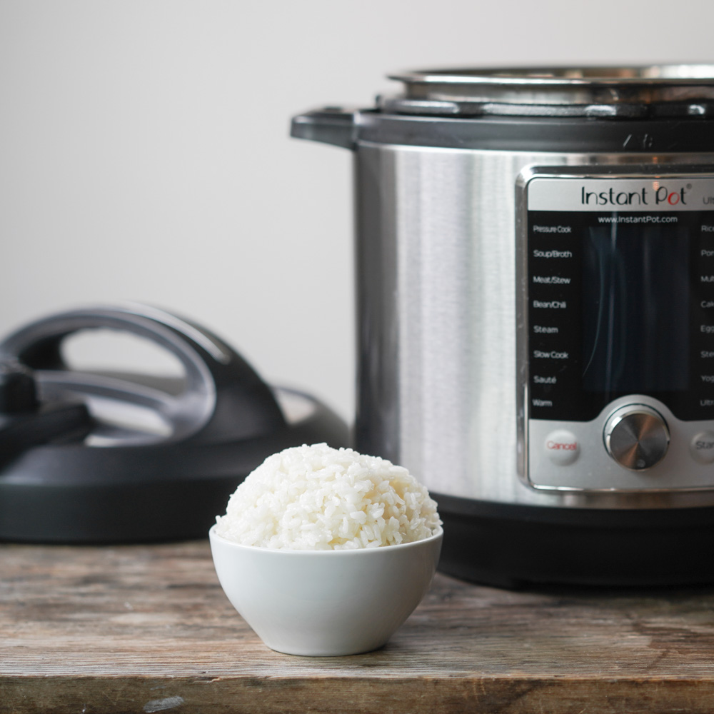 How to Cook Perfect Instant Pot Rice - Hungry Huy