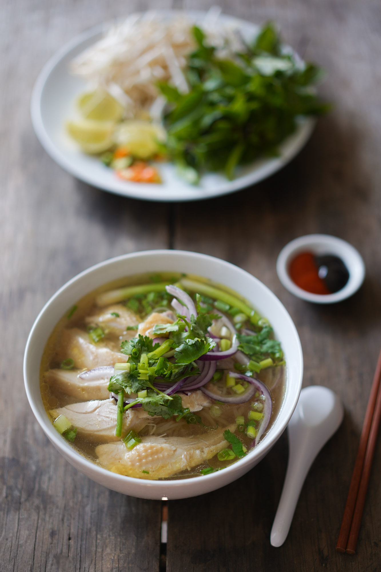 Chicken Phở Recipe (Easy, Authentic Vietnamese Chicken Noodle Soup)