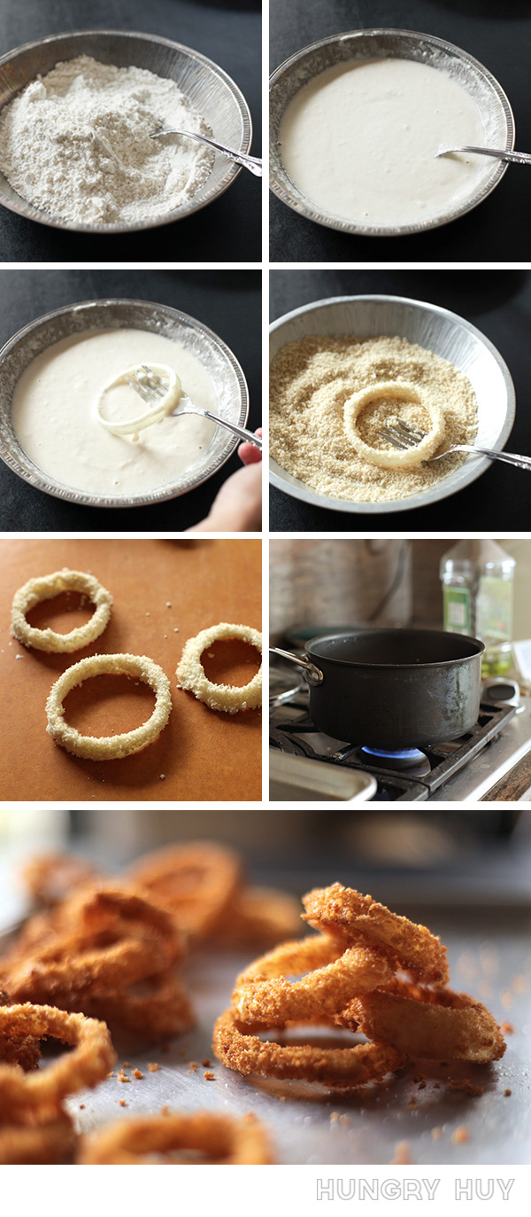 Old Fashioned Crispy Homemade Onion Rings Recipe