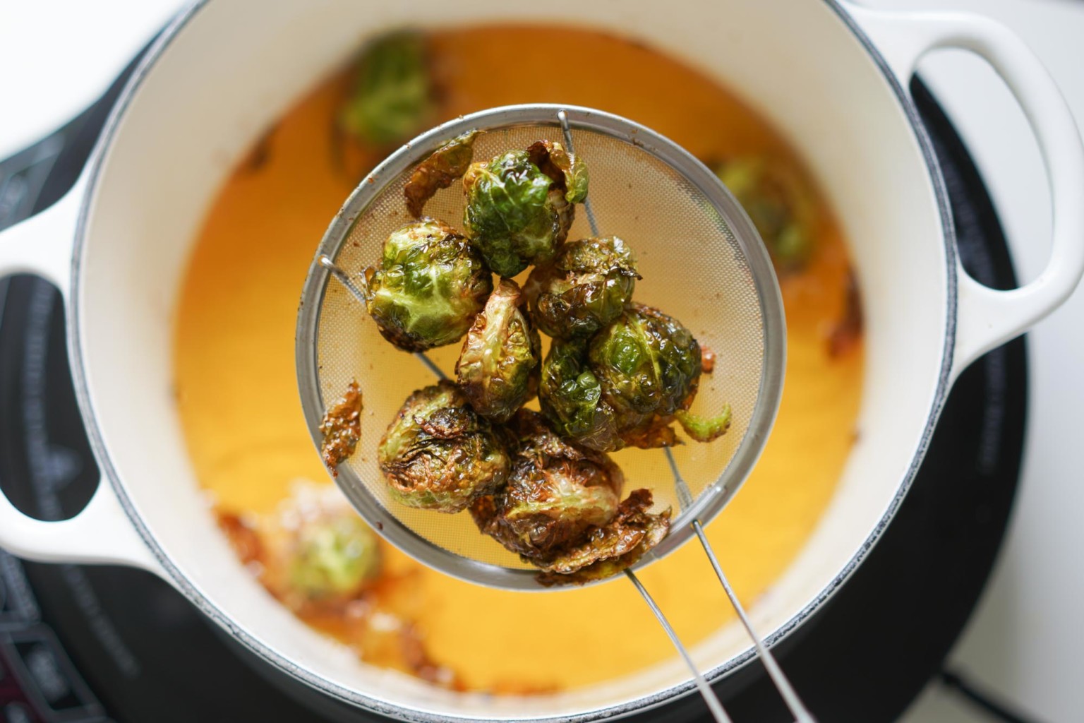 Crispy Fried Brussels Sprouts Recipe Hungry Huy