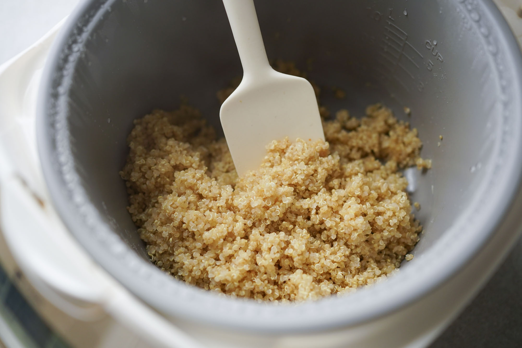 Rice with red quinoa rice cooker recipe - Life Bites