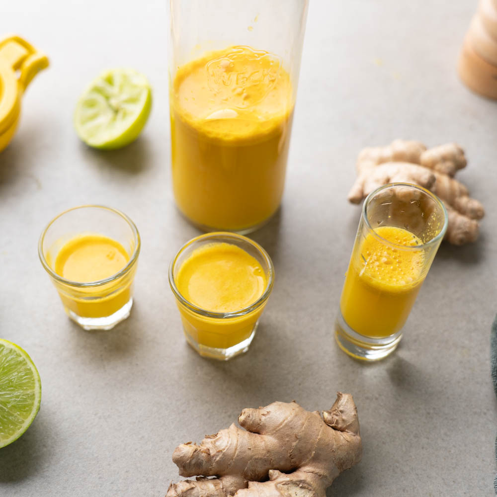 Ginger Shot Recipe (Better & Cheaper Than Store-Bought) - Hungry Huy