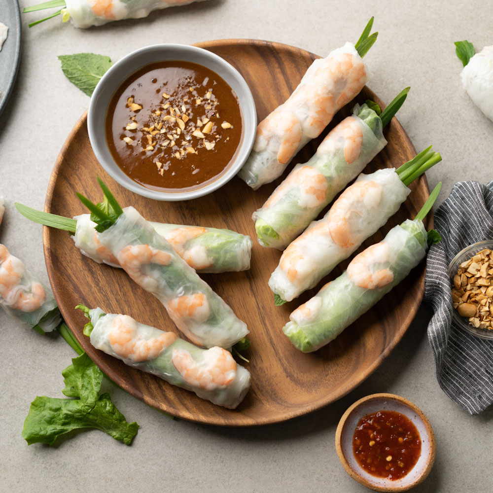 Vietnamese Fresh Spring Rolls Recipe