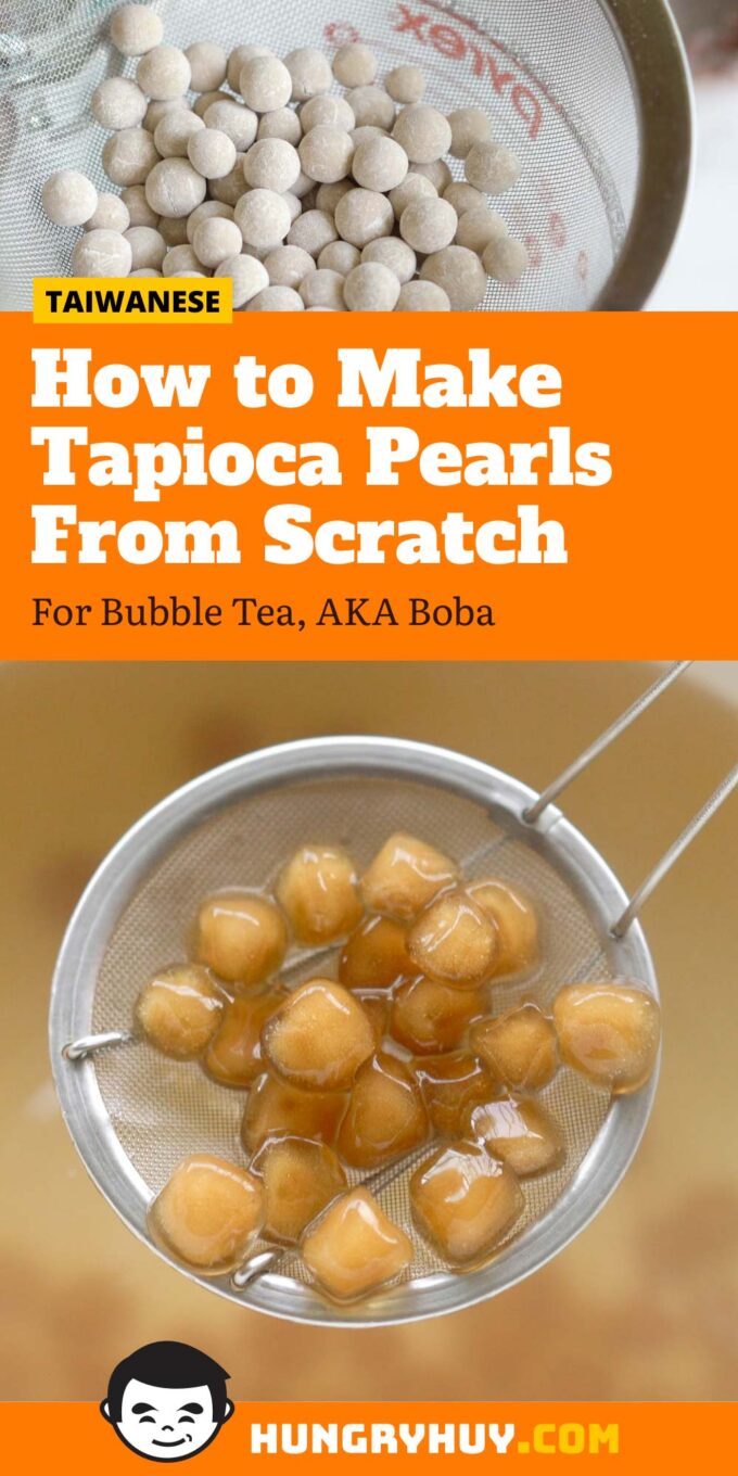 How To Make Tapioca Pearls (Boba Balls) With Perfect Texture For