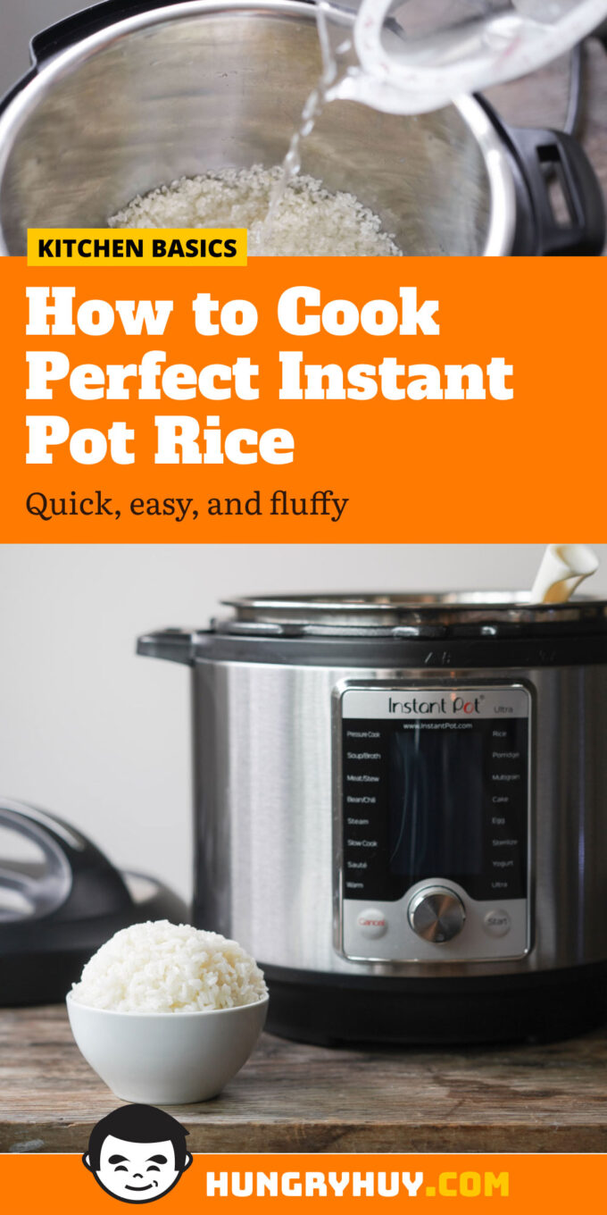Perfect Instant Pot Rice (Pressure Cooker)