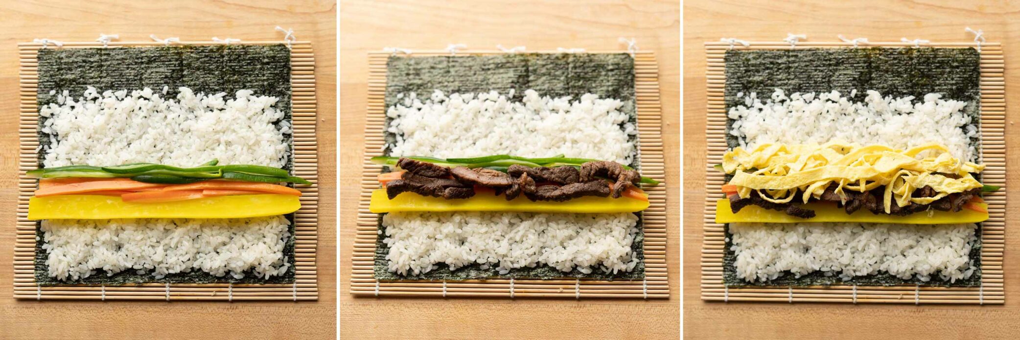 Gimbap (Kimbap) Korean Seaweed Rice Rolls - Chew On This