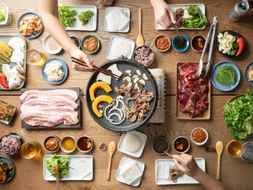 The Best Korean BBQ Grill Table