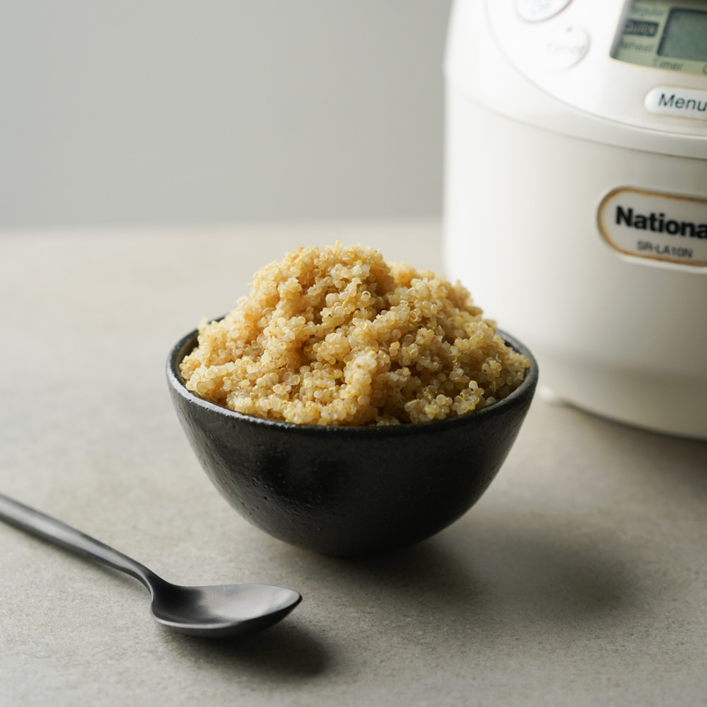 How to Cook Quinoa in a Rice Cooker - sweetpeasandsaffron.com, Recipe