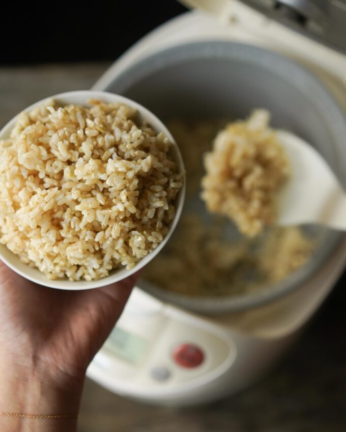 鑄鐵鍋煮糙米 : How to cook brown rice in cast iron pot