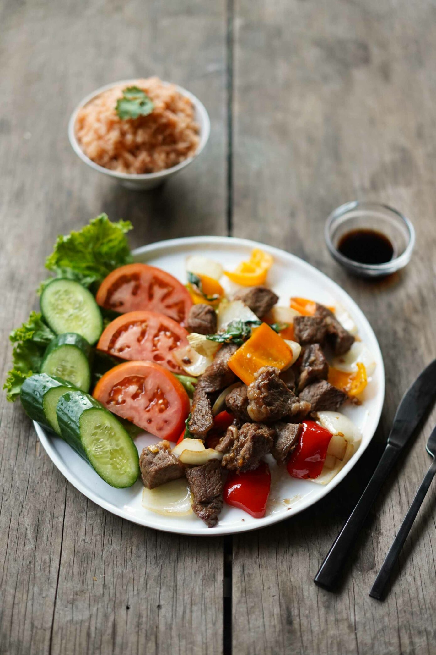 Bò Lúc Lắc Recipe (Vietnamese Shaking Beef) - Hungry Huy