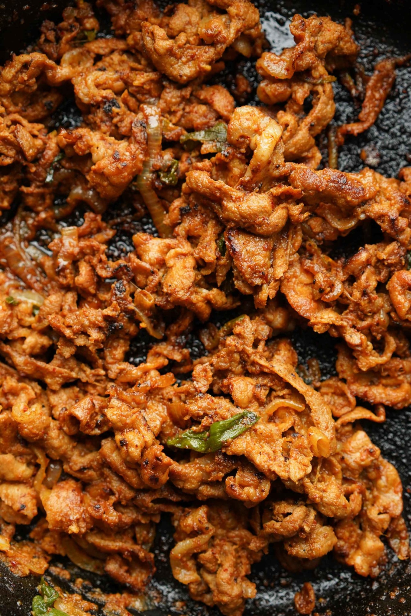 Pork Bulgogi Recipe (Spicy Korean Pork) - Hungry Huy