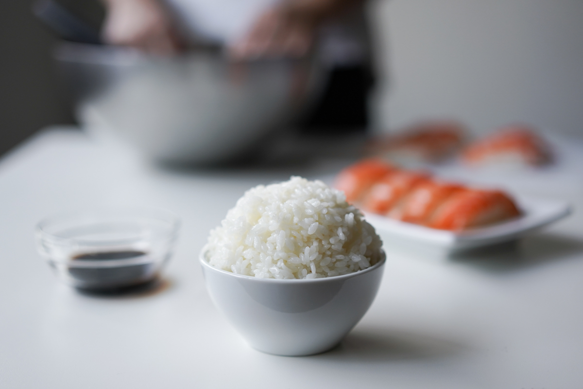how to make PERFECT SUSHI RICE with NO RICE COOKER 